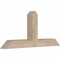 Ekena Millwork Portland Smooth Timber Gable Bracket, Douglas Fir, 36"W x 16"H x 3 1/2"D x 3 1/2"F, 11/12 Pitch GBW036X16X0404POR00SDF - alternate 2